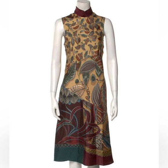 Salvatore Ferragamo Dresses & Skirts - Salvatore Ferragamo Midi Printed Dress